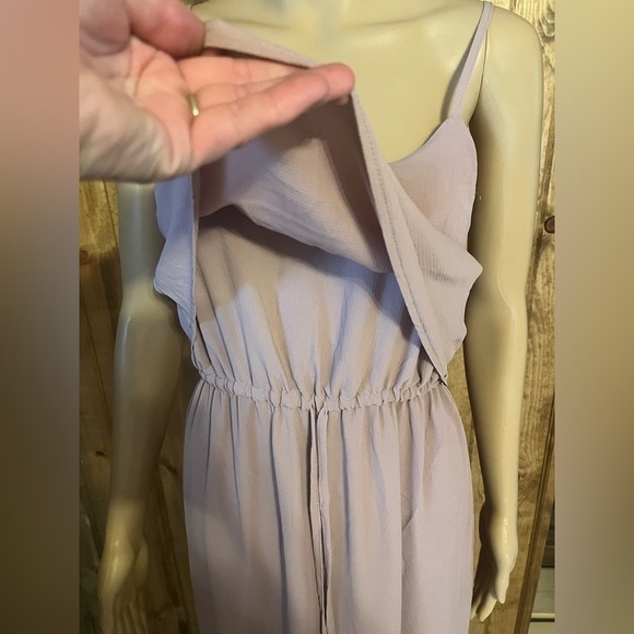 NWT NERLEROLIAN Adjustable Strappy Split Summer Beach Casual Midi Dress Sz M - Picture 6 of 9